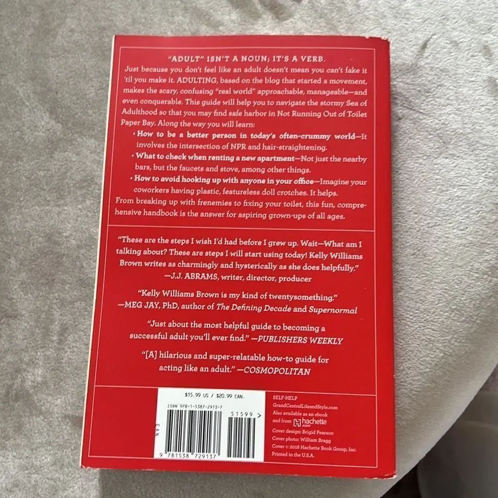 *ADULTING* New Paperback Book - Picture 2 of 4